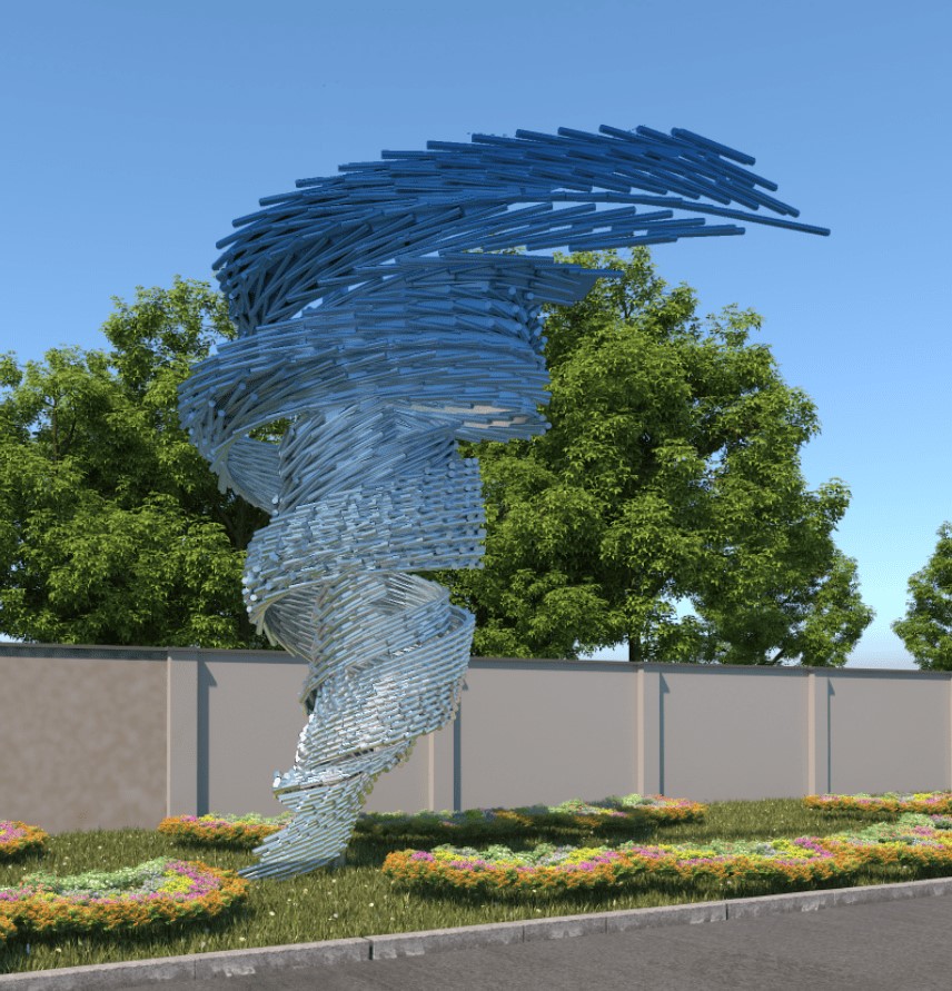 钢管风暴 - 钢管艺术长廊 - 景点介绍 - 友发钢管创意园